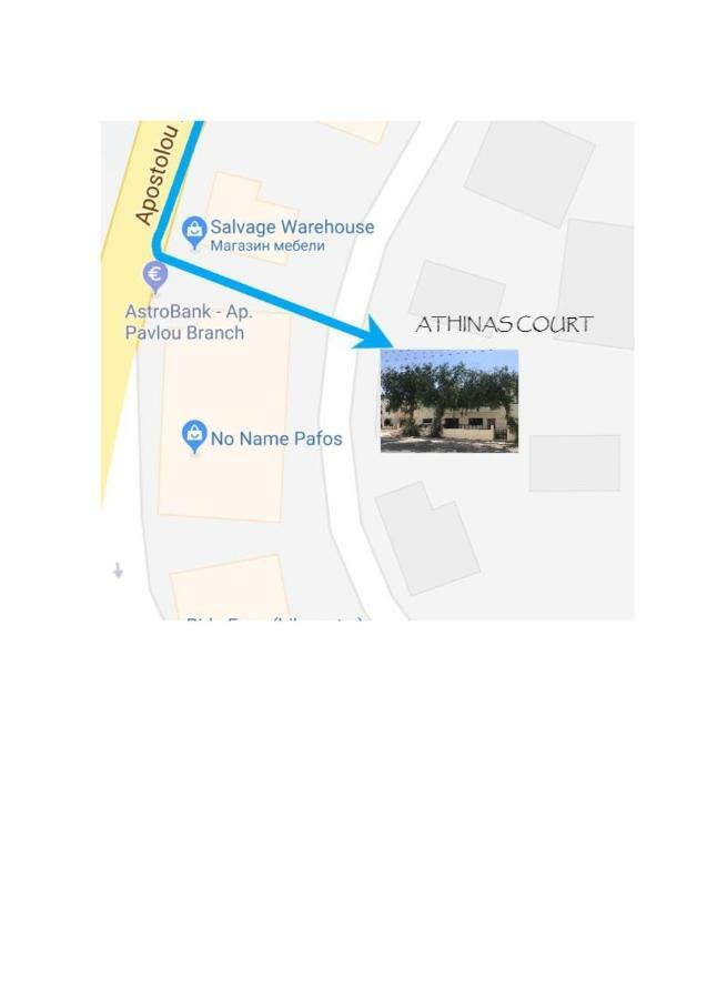 Athinas Court Aparthotel Paphos Eksteriør bilde